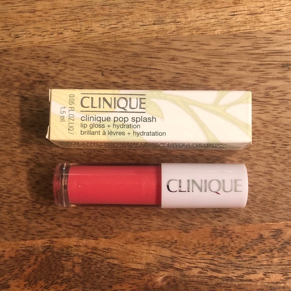 Clinique Makeup Clinique Pop Splash Lip Gloss In Rosewater Pop